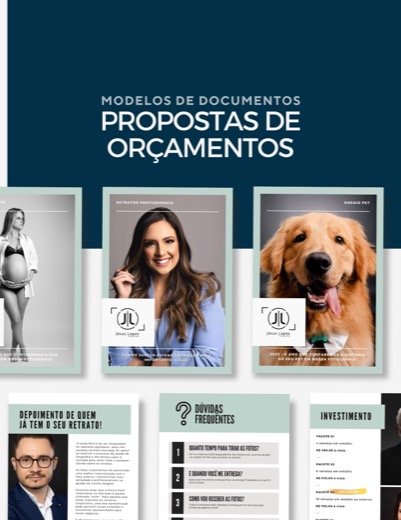 Capa do material Propostas de Orçamentos
